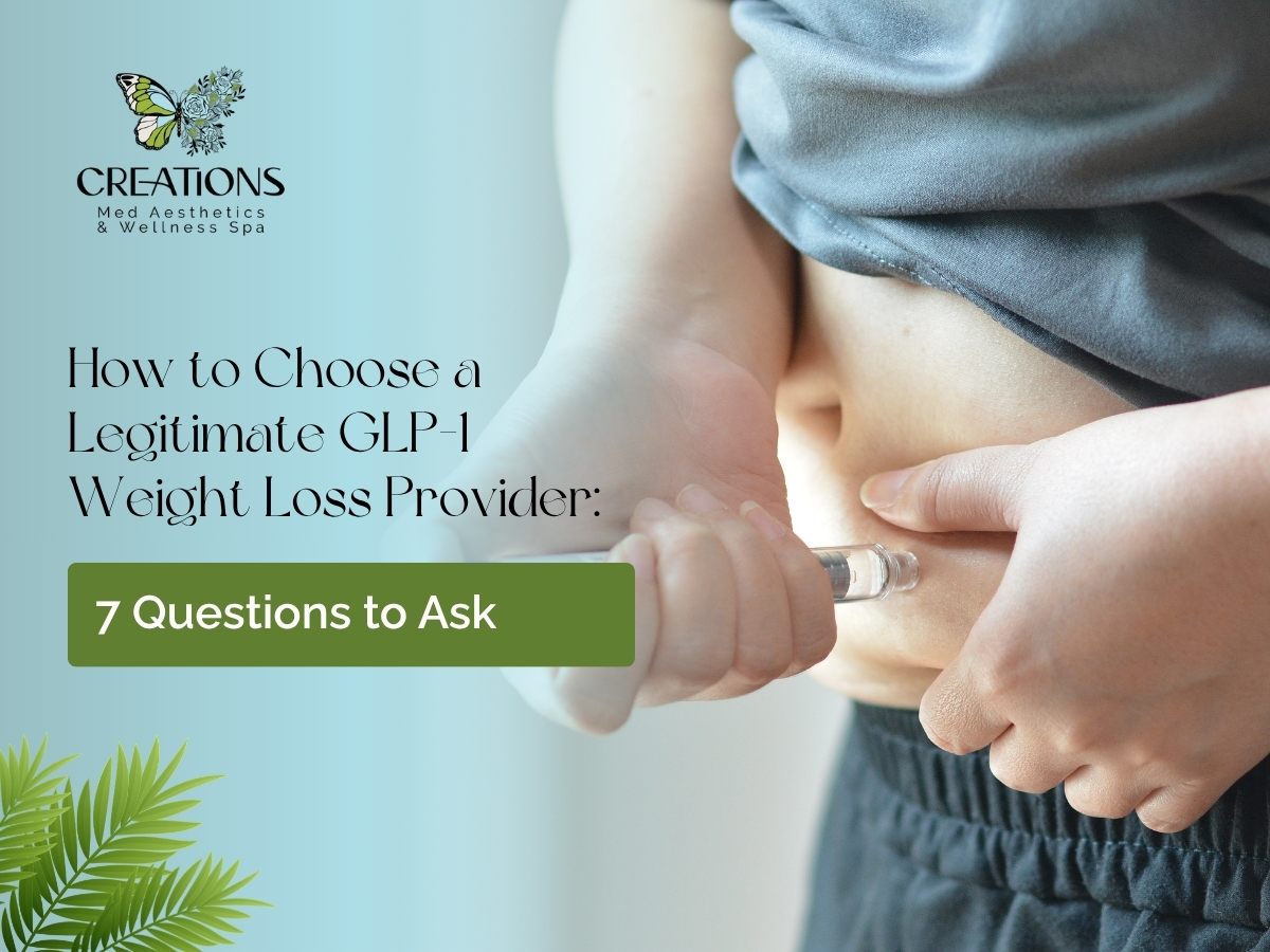 How to Choose a Legitimate GLP-1 Weight Loss Provider: 7 Questions to Ask